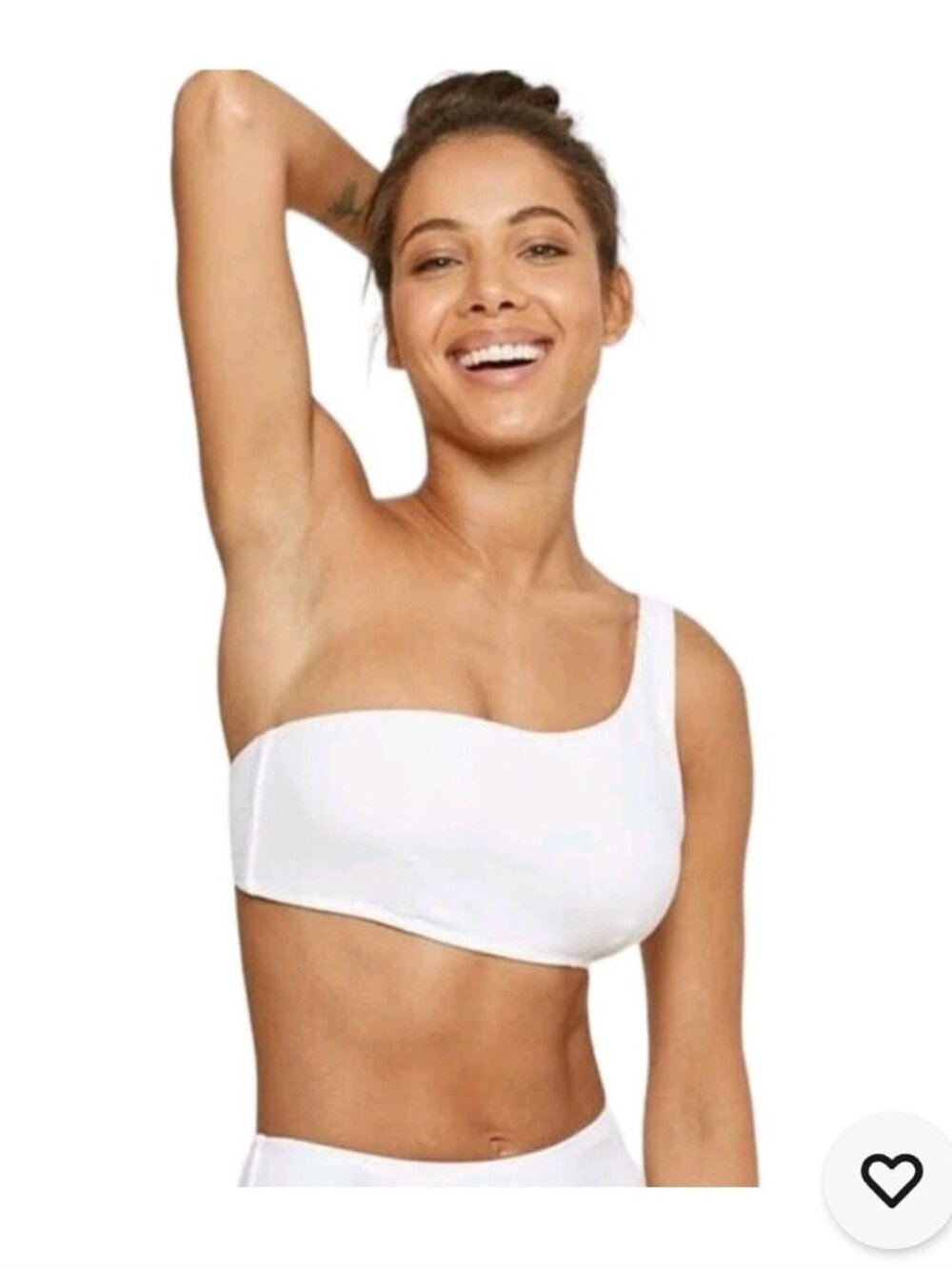 NWT Andie Wyndwood Rib Top Women's Size 3XL Blush Ribbed One Shoulder NEW